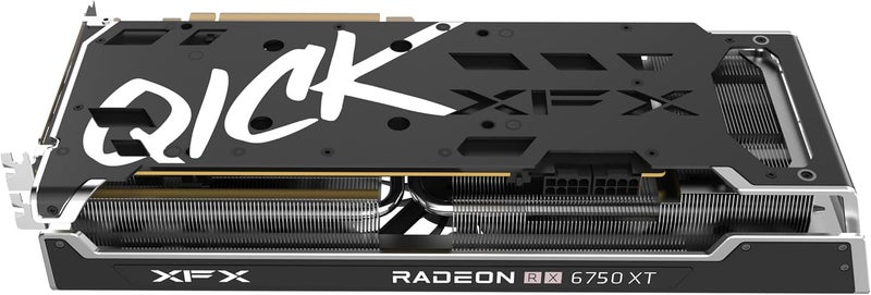 XFX بطاقة الرسوميات للألعاب Speedster QICK319 Radeon RX 6750XT CORE بسعة 12GB GDDR6 HDMI 3xDP، AMD RDNA 2 RX-675XYJFDP - Image 5